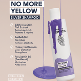 No More Yellow Silver Shampoo | Pretty Curly Girl Curly girl method | Vegan curly products | Krullen | Krullend haar | Curly hair products | Curly girl approved | Blonde krullen