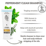 Peppermint Clean Shampoo 100ml Tube | Pretty Curly Girl Curly girl method | Vegan curly products | Krullen | Krullend haar | Curly hair products | Curly girl approved