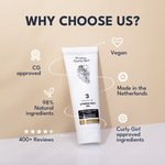 	 Intense Moisture Deep Conditioner | Pretty Curly Girl | Curly girl method approved | Vegan curly hair products | Krullen | Krullend haar | Diep hydraterend haarmasker voor zachte en veerkrachtige krullen | Intensive moisture treatment for curly and dry hair | Curly girl approved