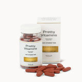 Hair Vitamins 60 Tabs | Pretty Curly Girl | Curly girl method approved | Vegan curly hair products | Krullen | Krullend haar | Haarvitamines voor haargroei en sterke krullen | Hair growth vitamins for healthy and shiny curls | Curly girl approved