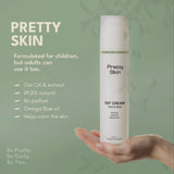 Eczema Oat Cream | Pretty Curly Girl | Natural skin relief cream | Vegan skincare | Havercrème voor gevoelige en eczeemgevoelige huid | Verzachtende en hydraterende crème met haverextract | Gentle oat cream for dry and irritated skin