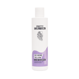 No More Yellow Silver Shampoo | Pretty Curly Girl | Curly Girl Method Approved | Vegan Curly Hair Products for Blonde & Grey Curls