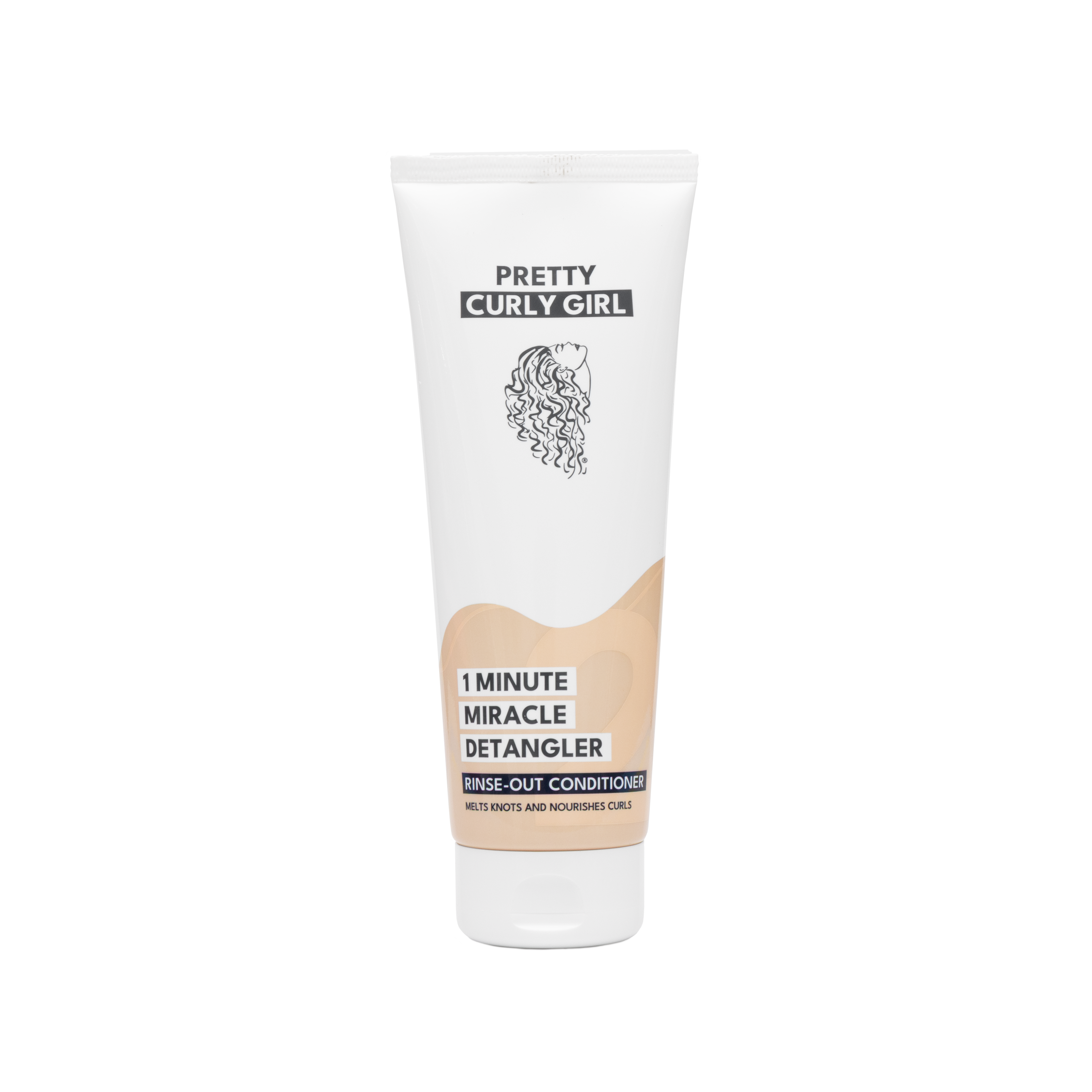 1 Minute Miracle Detangler | Pretty Curly Girl | Curly girl method approved | Vegan curly hair products | Krullen | Krullend haar | Conditioner tegen klitten en pluis | Hydrating detangler conditioner for soft and defined curls | Curly girl approved