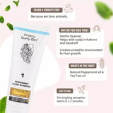 Peppermint Clean Shampoo 100ml Tube | Pretty Curly Girl Curly girl method | Vegan curly products | Krullen | Krullend haar | Curly hair products | Curly girl approved